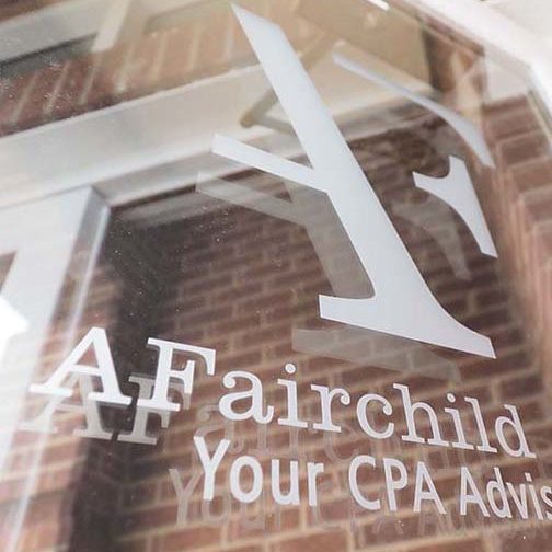 photo of an interesting angle of window afairchild pc accounting and tax firm cpas in dallas texas and carrollton texas